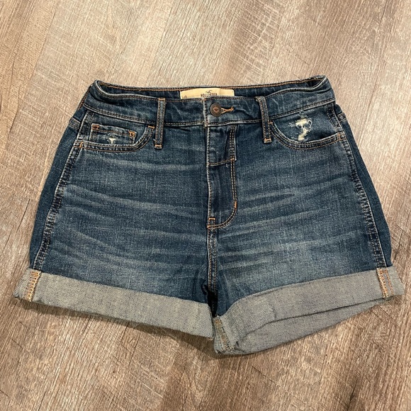 Pants - High rise denim shorts